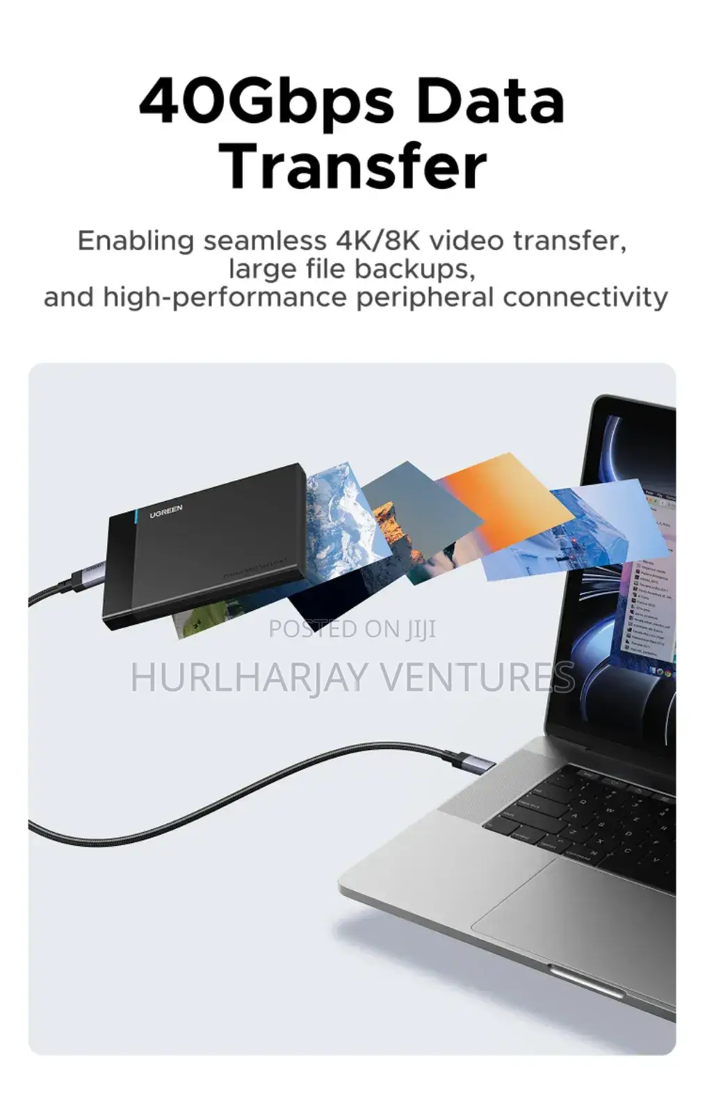 Ugreen 240w Display Thunderbolt Pd Cable