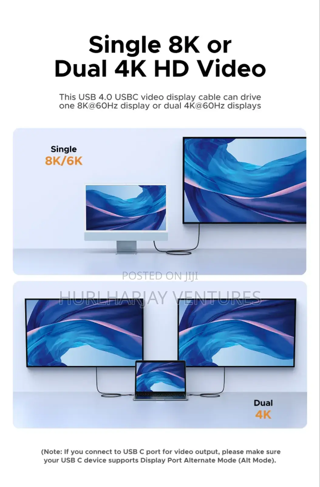 Ugreen 240w Display Thunderbolt Pd Cable