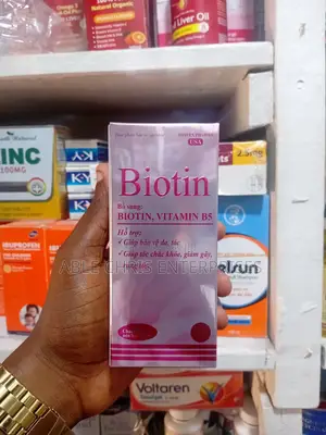 Biotin Vitamin B5.
