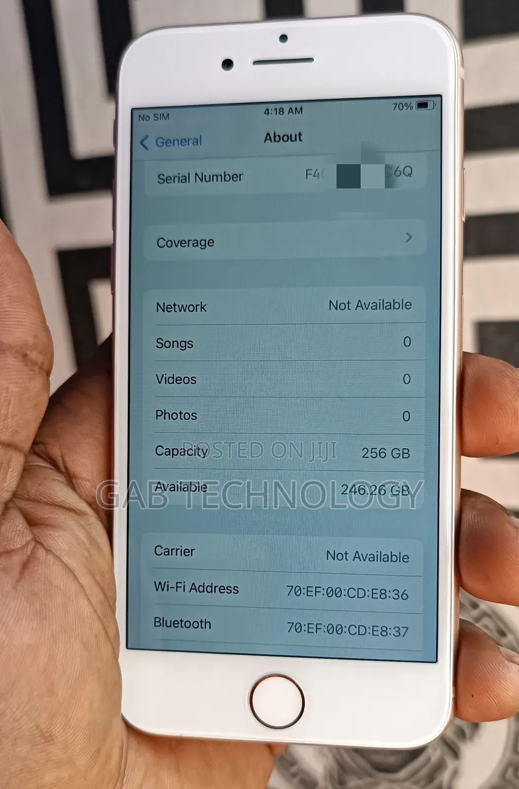 Apple iPhone 8 256 GB Bronze