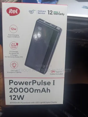 Photo - Itel Powerpulse1 20000mah 12w