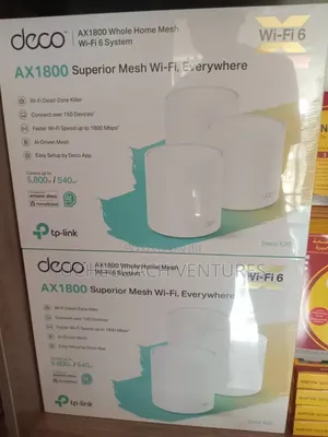 Ax1800 Whole Home Mesh Wi-Fi 6 System
