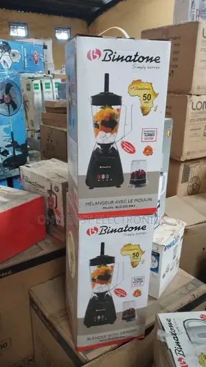 Binatone Blender/Grinder – BLG 555 – Black
Colour
