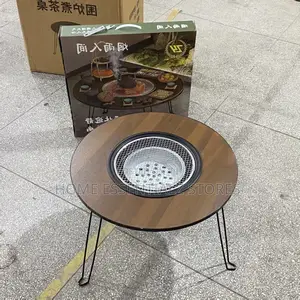 Outdoor Foldable Barbecue Grill Table