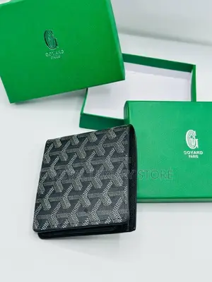 Goyard Quality Luxury Men Genuine Leather Wallet