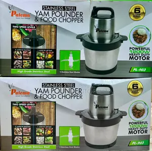 Paloma 6l Yam Pounder Food Chopper Pure Stainless Steel