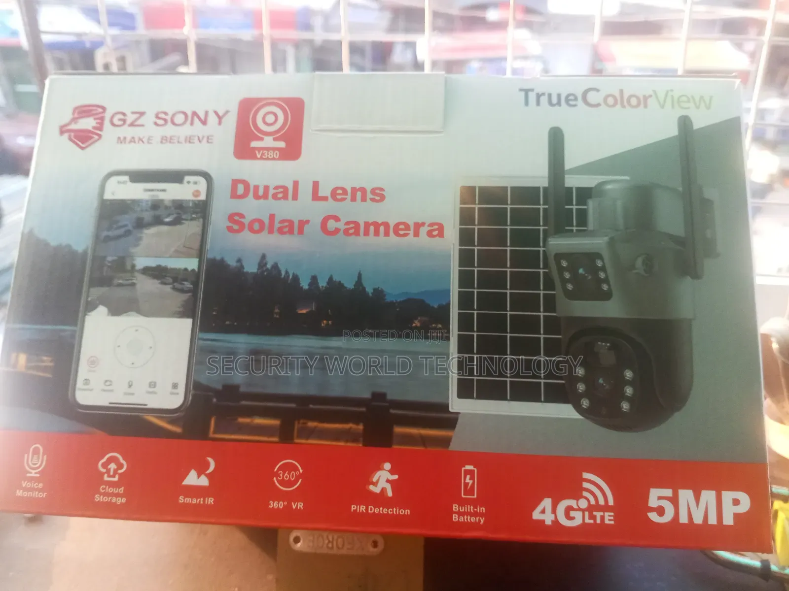 V380 4g Dual Lens PTZ Camera