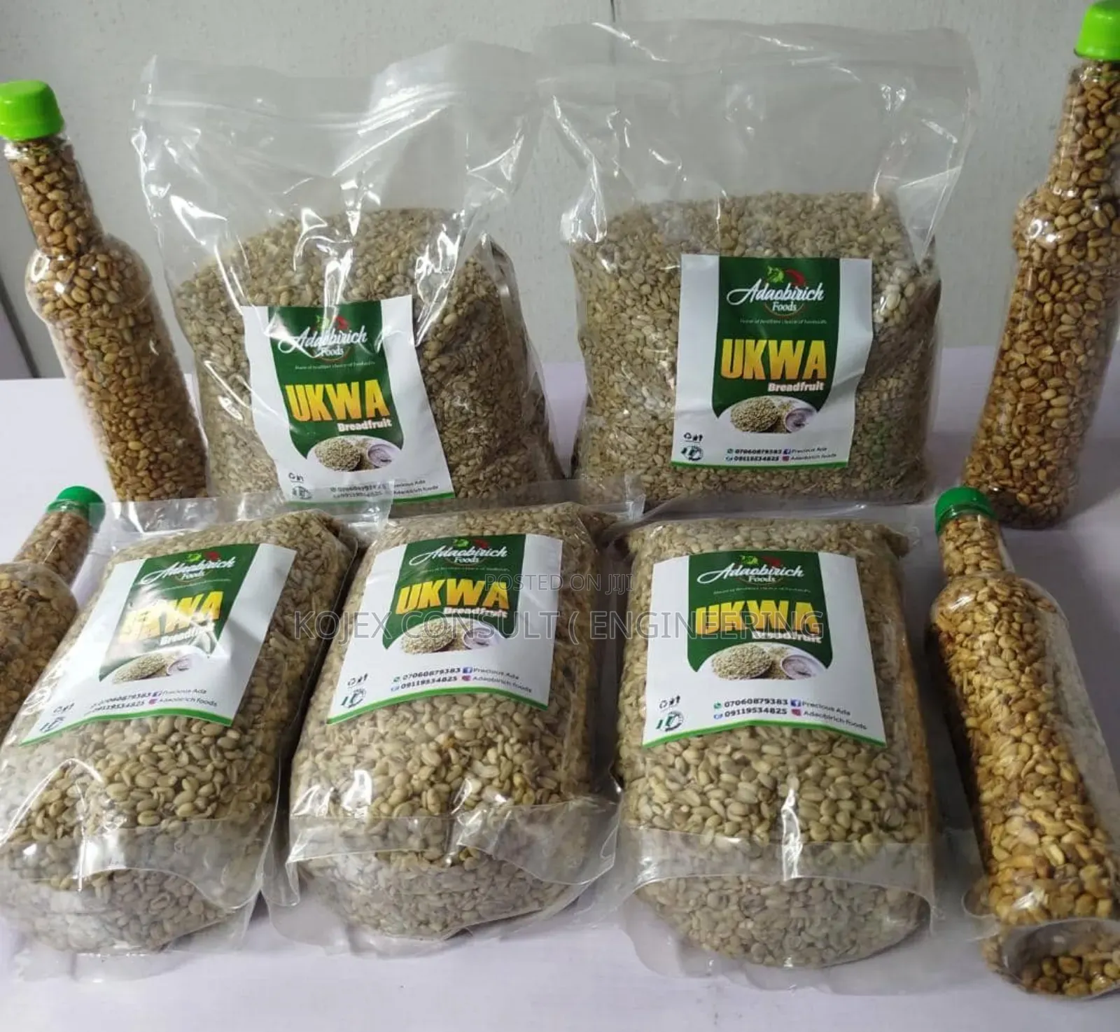Fresh and Fried Bottle Ukwa Available
