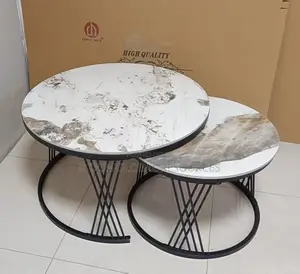 Center Table With Marble Top