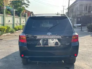 Toyota Highlander Sport 2008 Black