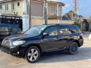 Toyota Highlander Sport 2008 Black