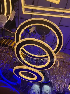 3 Ring Led Dropping Chandelier