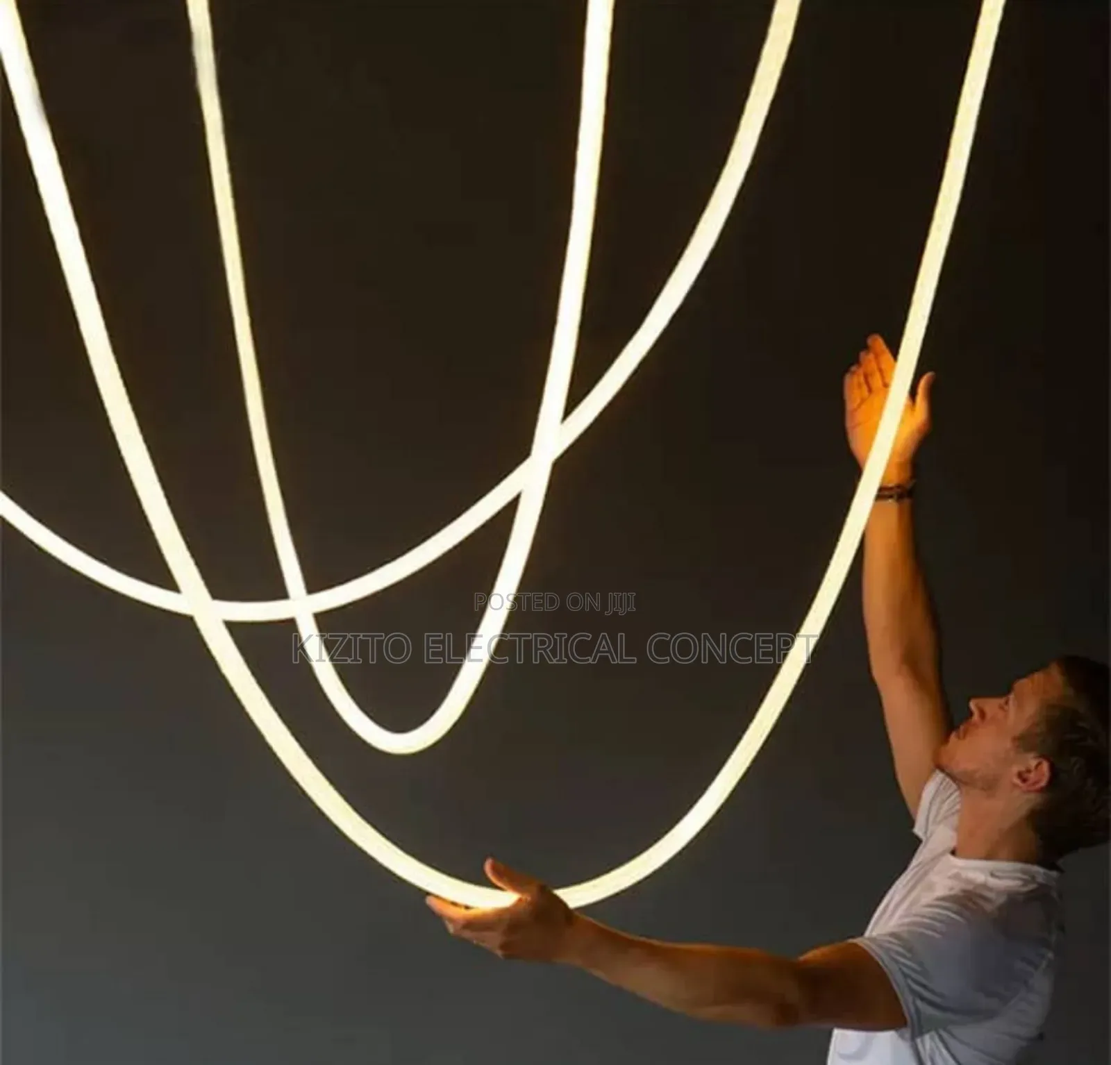 Nodic Led Hose Chandelier