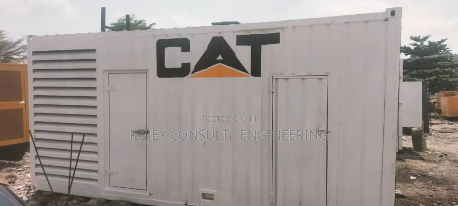 1500kva Cat Soundproof Generator at 118m*