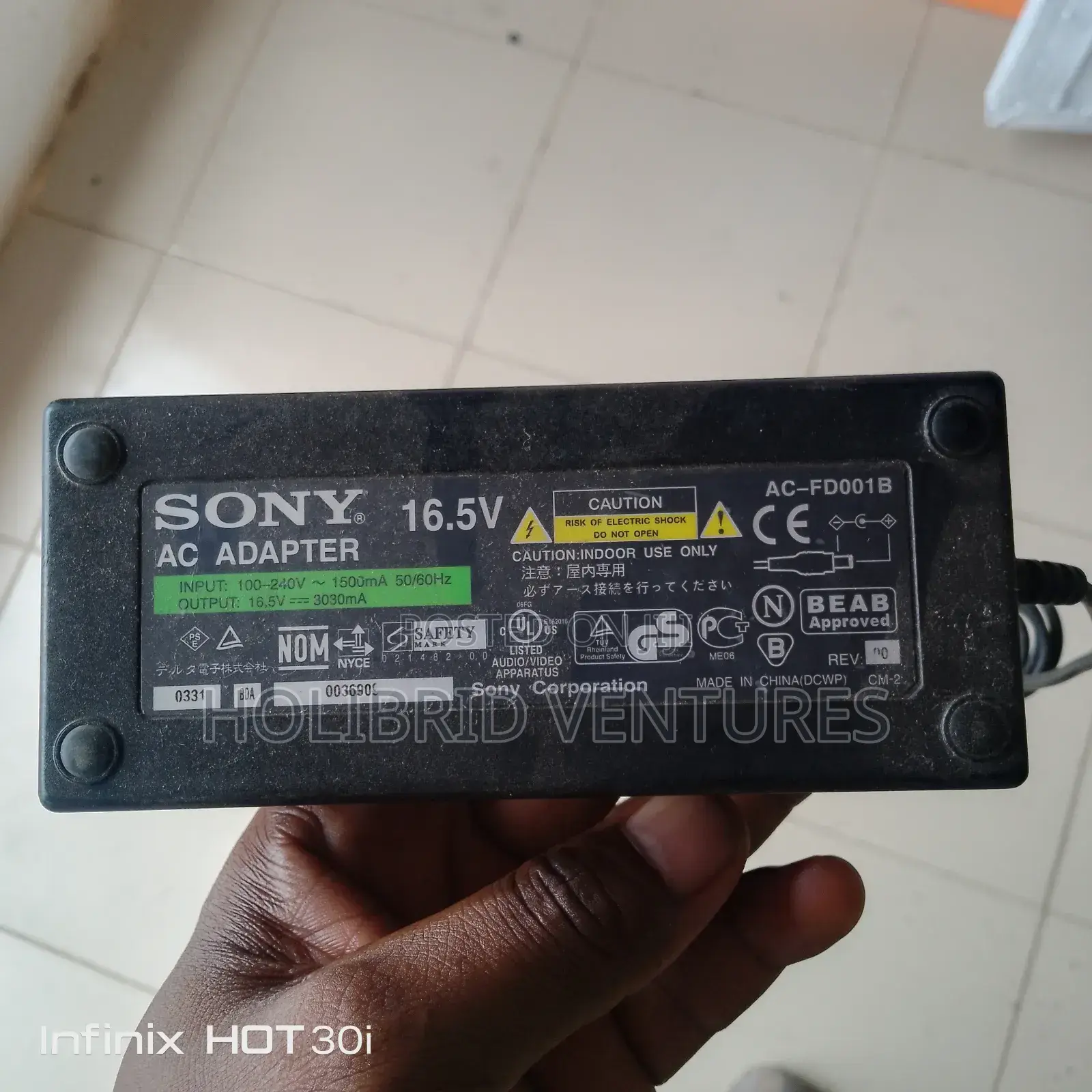 Original Laptop Adapters (Tokunbo)