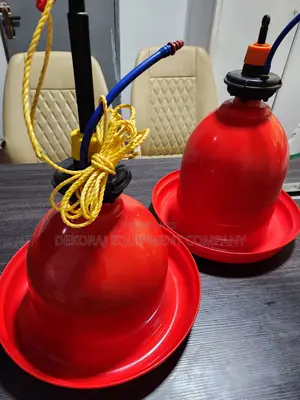 India Feeder And India Drinker For 50 Birds Each