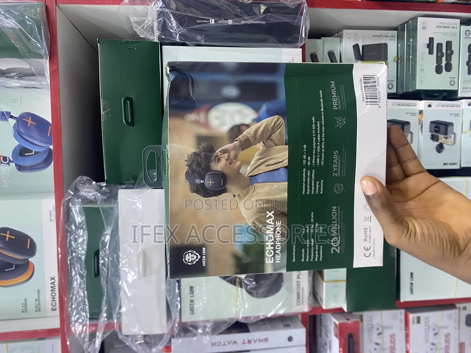 Green Lion Sleek Wireless Active Noise Cancellation Anc
