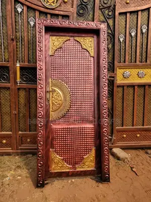 An Exotic Design Single Panel Door
