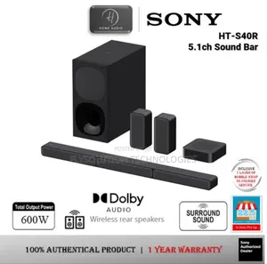 Sony Ht-S40r/Zaf1 Home Theater System
