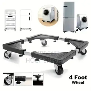 Removable Universal Roller Refrigerator Base Stand Bracket