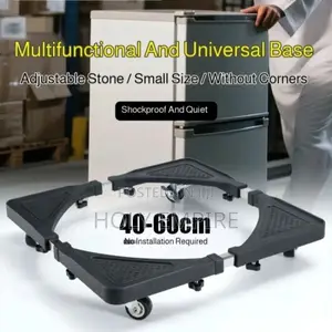 Removable Universal Roller Refrigerator Base Stand Bracket