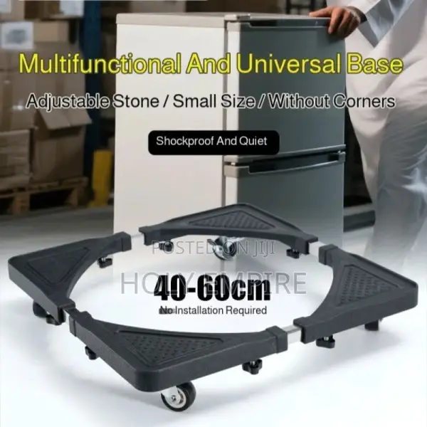Removable Universal Roller Refrigerator Base Stand Bracket