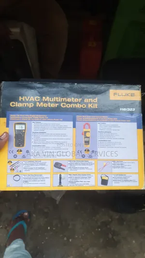 Fluke 116/323 Kit True-RMS Ac/Dc Hvac Multimeter