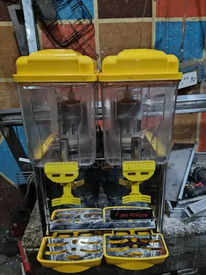 Industrial Juice Dispenser Machine 2 Nozzles