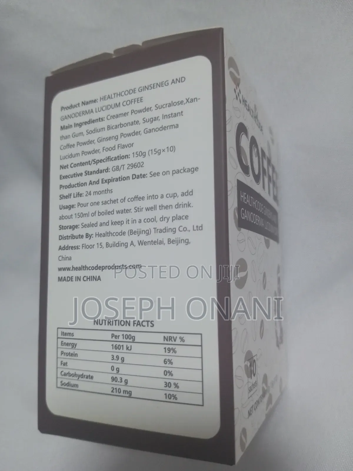 Ginseng Ganoderma Coffee for Healthy Liver