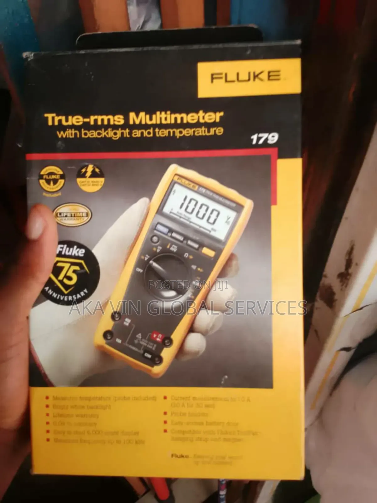 Fluke 179 TRMS Digital Multimeter With Temperature Readings