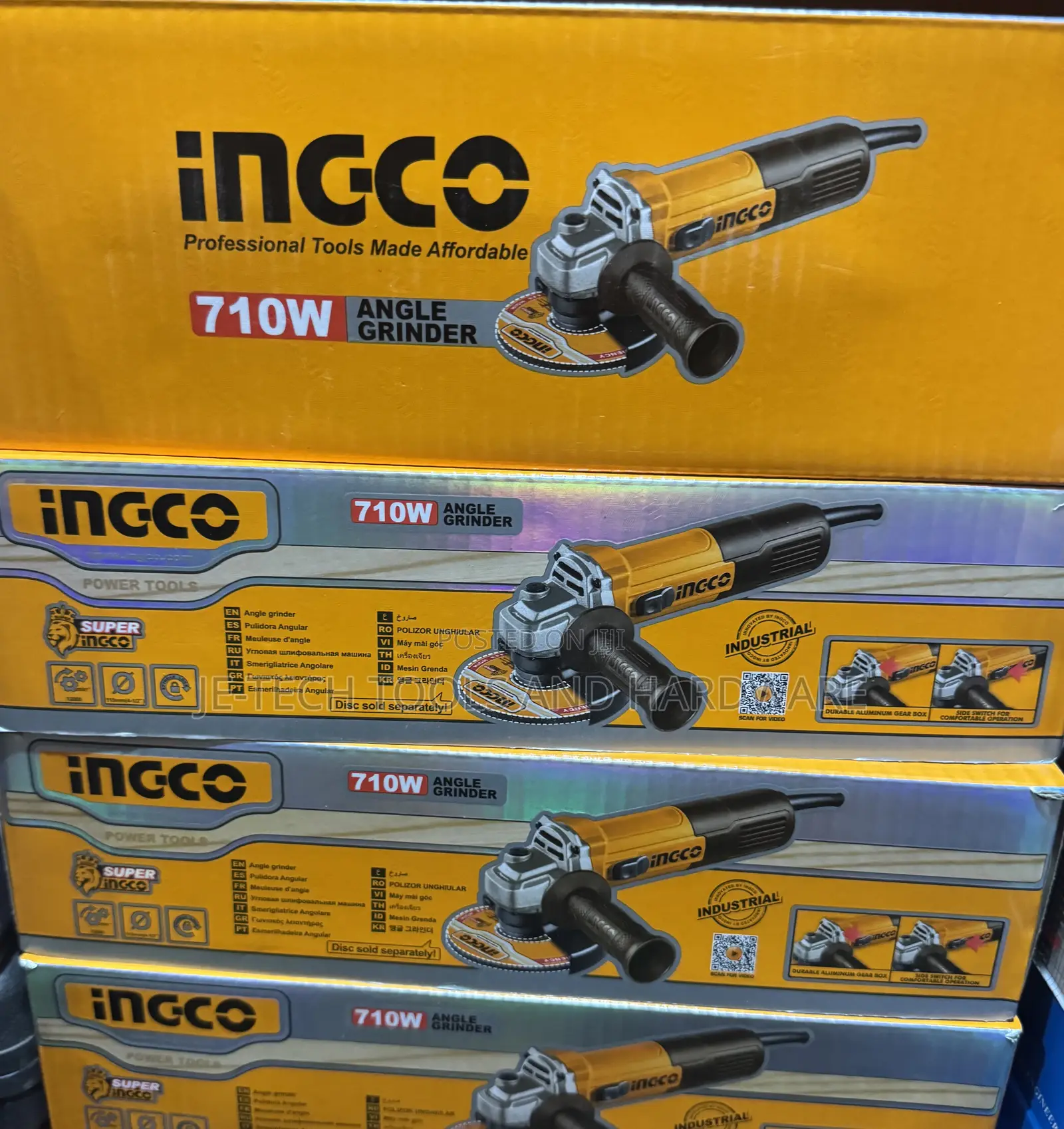 Ingco 710w Angle Grinders