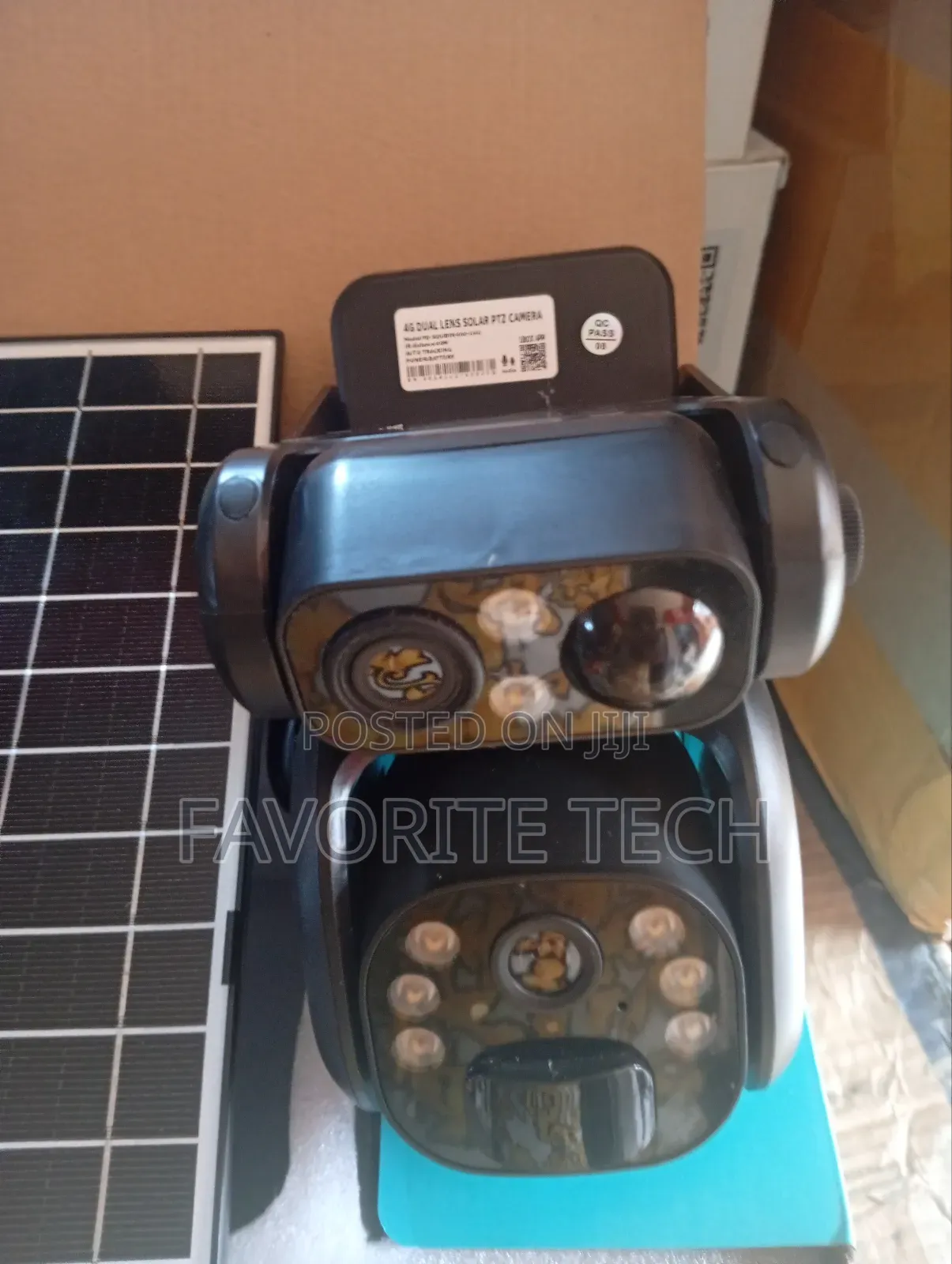 4g Solar PTZ Ubox Double Lence Camera