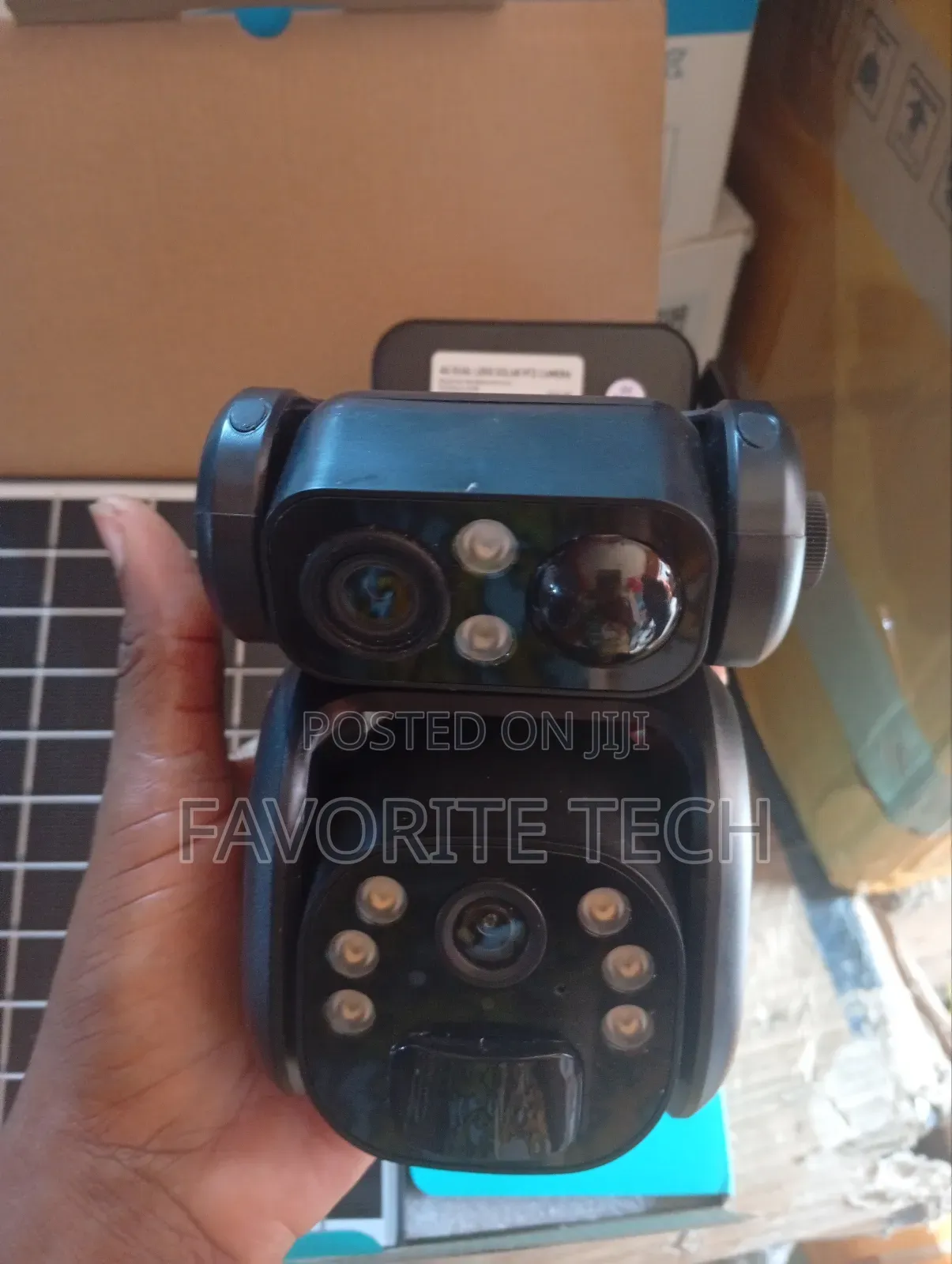 4g Solar PTZ Ubox Double Lence Camera