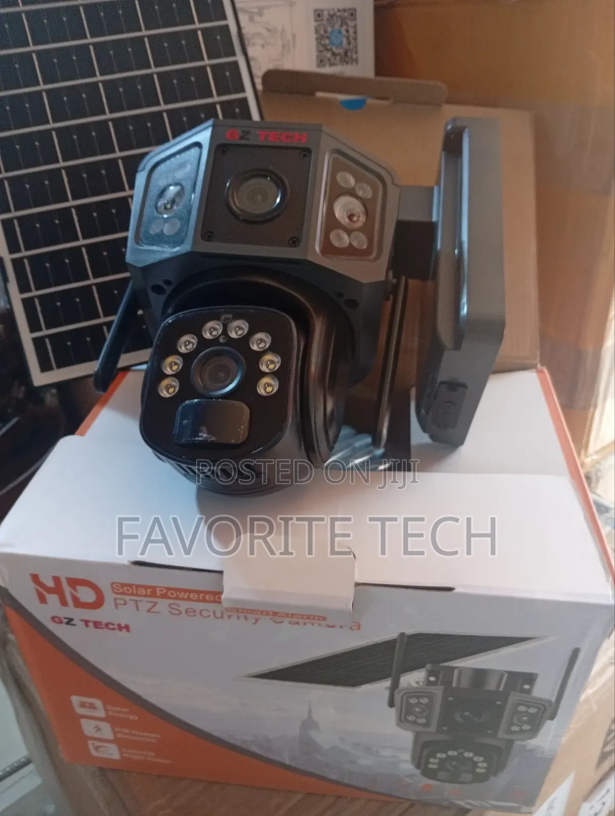 4g PTZ Security 3 Lence Camera