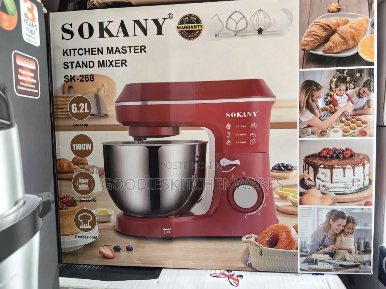 Sokany Mixer for Baking 6.2 Little