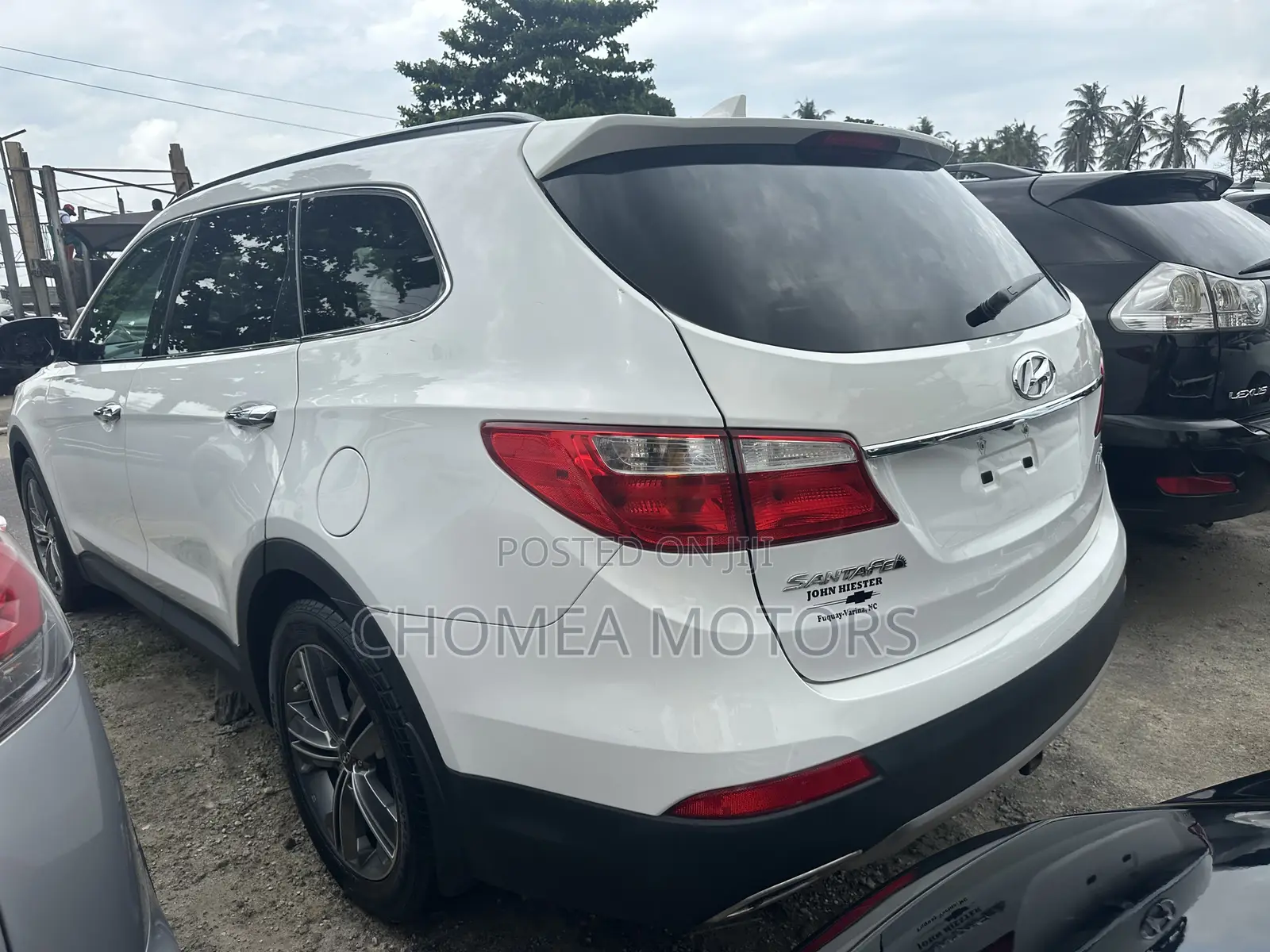 Hyundai Santa Fe 2017 White