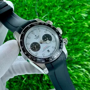 Tudor Quality Luxury Men Rubber Strap Wristwatch