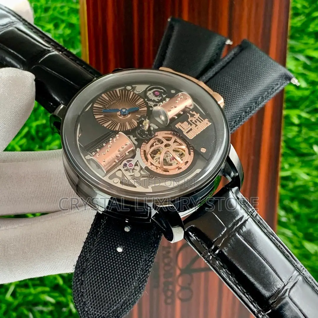 Jacob Co Quality Luxury Automatic Engine Wristwatch