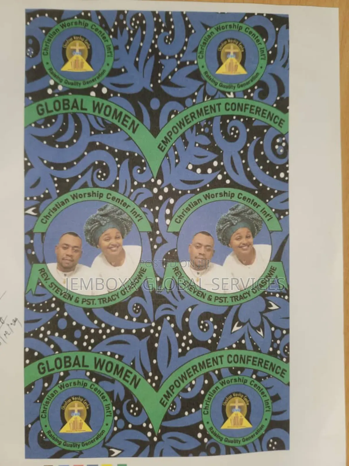 Customized Ankara Fabric Cotton Print
