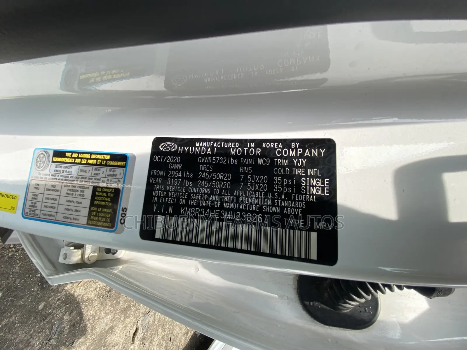 Hyundai Palisade 2021 White