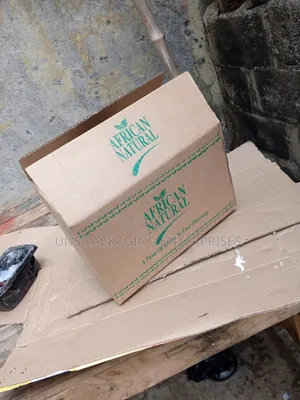 Simple One Color Screen Print Carton