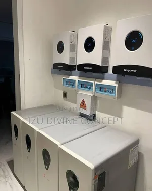 30 Kva Inverter Setup and 70 KWH Lithium Battery Backup