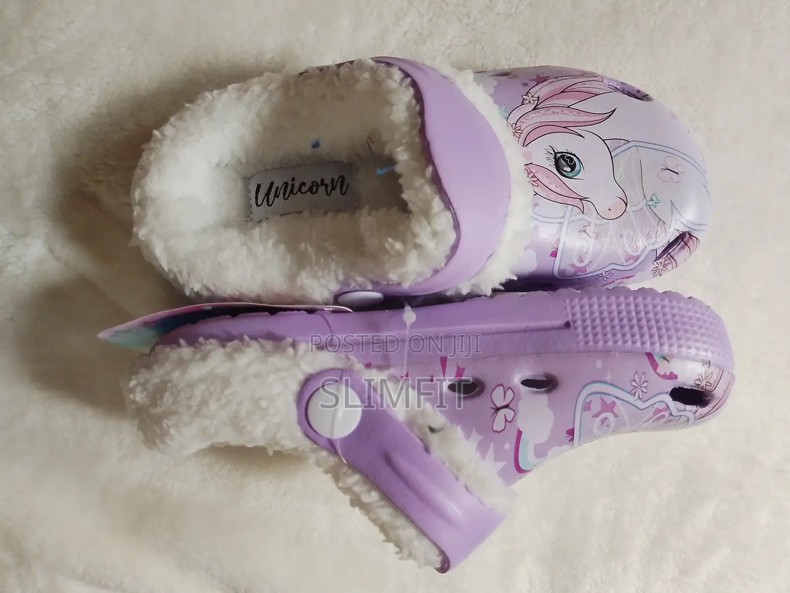 Kiddies Fur Clogs