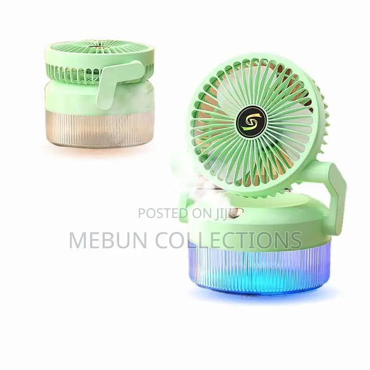 Rechargeable Spray Folding Fan