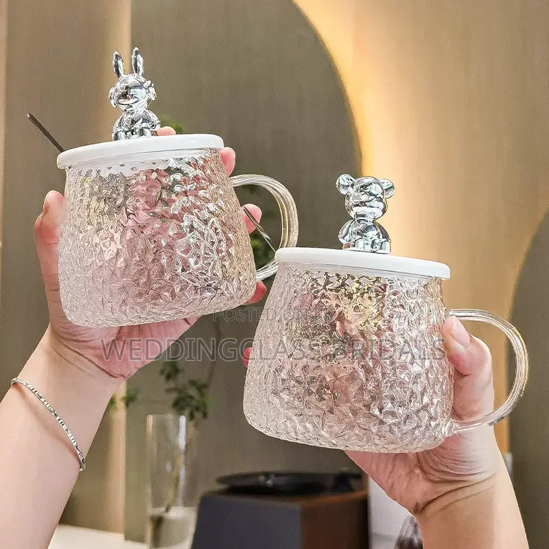 12pcs Glass Cups Water Bottle