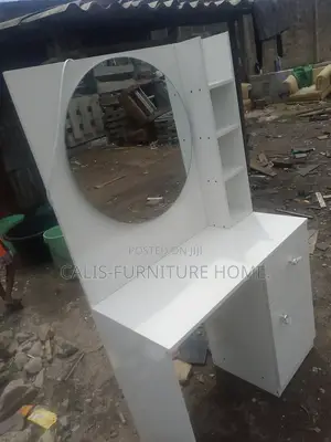 3ft Dressing Mirror. Off White Color