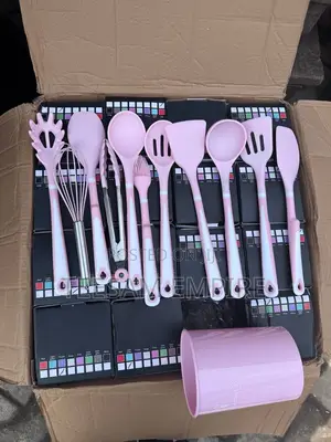 High Quality Full Silicone Spoon Set