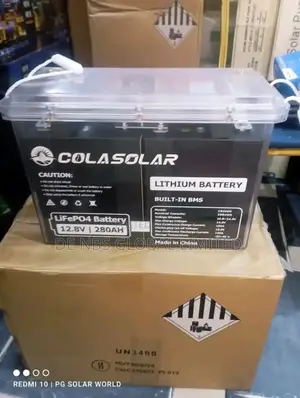 Colasolar 280ah 12.8v 3.6kwh Lithium Ion Battery