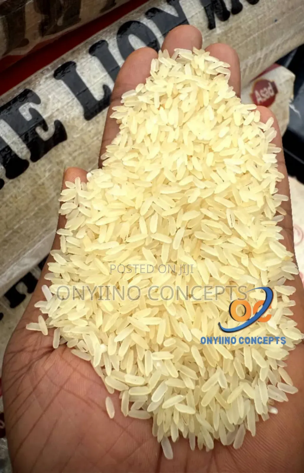 The Lion Rice Parboiled Nigerian Grain