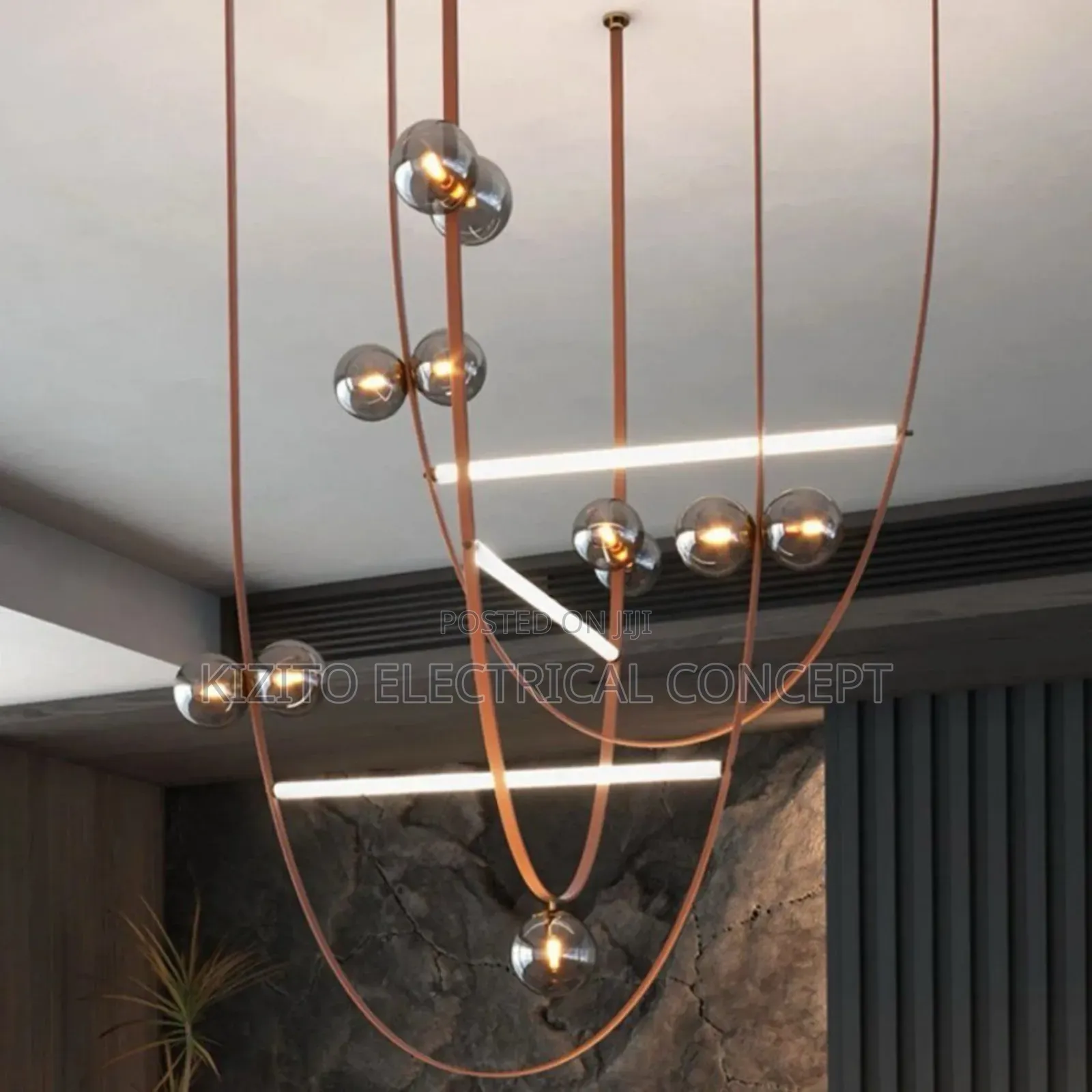 Leather Luxurious Dropping Light